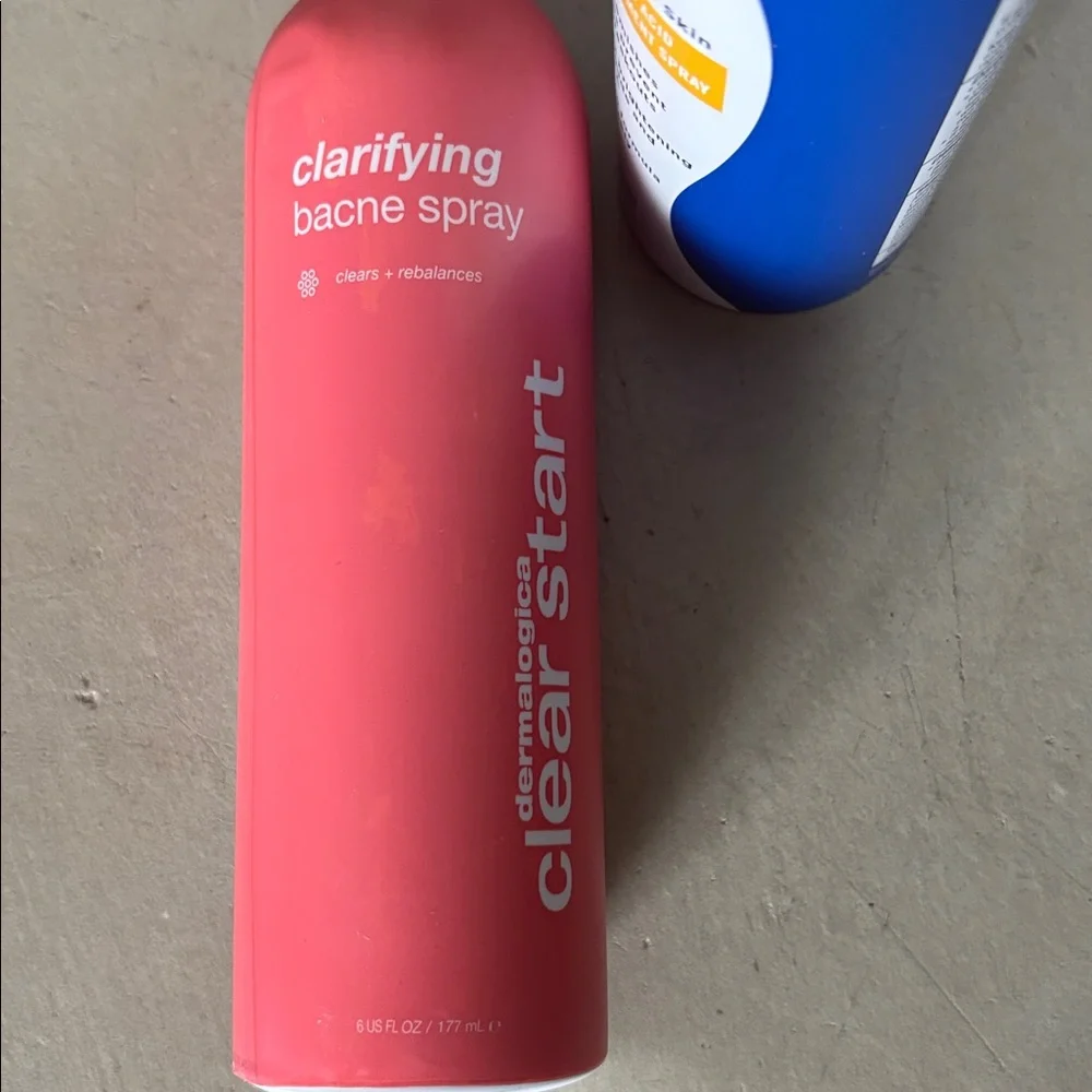 Sale! New Sealed Body Bacne Spray Treatments - Dermalogica Clear Start & PanOxyl